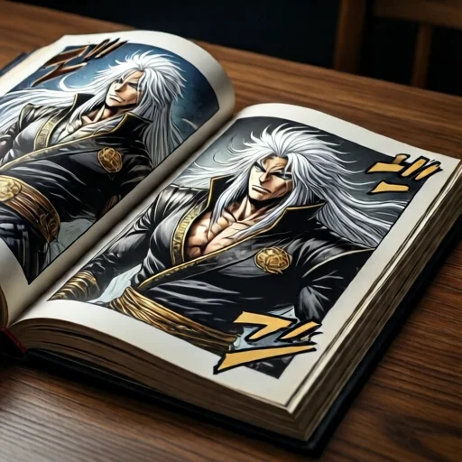 H2: Оригинальная страница манги от Yoshihiro Togashi