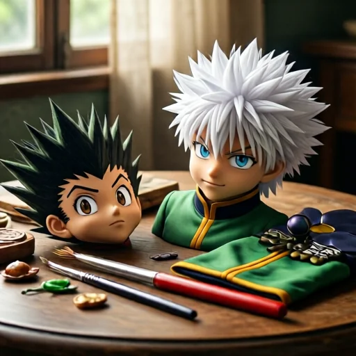 H2: Реквизит со съемок Hunter x Hunter