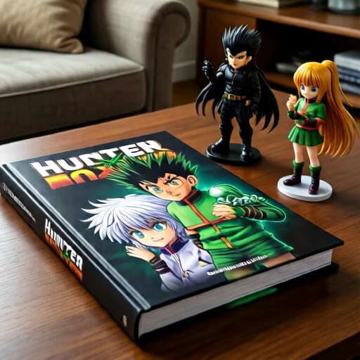 Книга о мире Hunter x Hunter с концепт-артом
