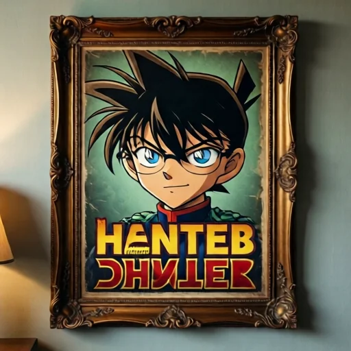 H2: Антикварный постер Hunter x Hunter