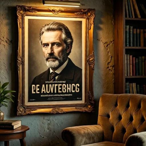 Антикварний постер з класичного фільму