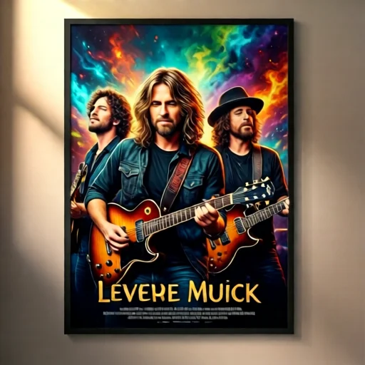 Авторская работа: уникальный арт-постер любимой группы