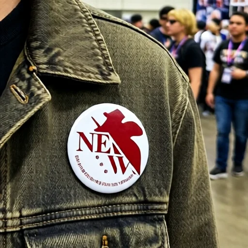 Значок с символикой NERV