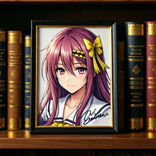 Оригинальная манга No Game No Life с автографом автора