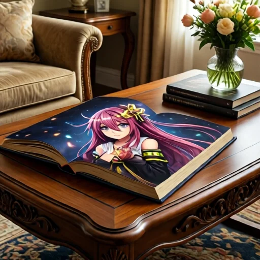 Артбук с концепт-артами No Game No Life