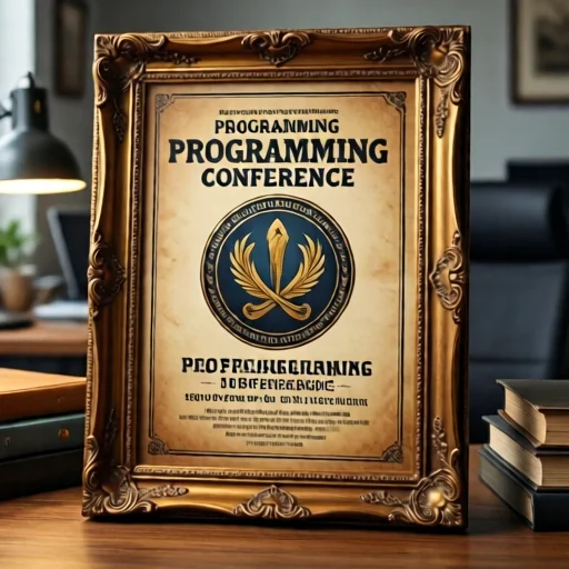 Антикваріат: постер з першої конференції програмістів