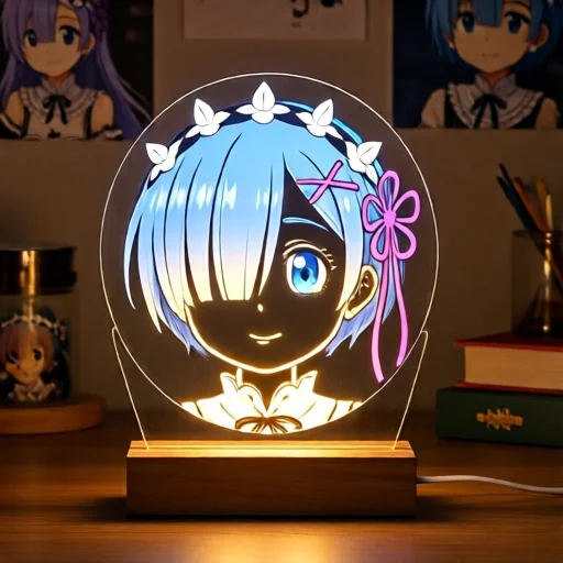 Нишевый гаджет - LED-лампа с символикой Re:Zero