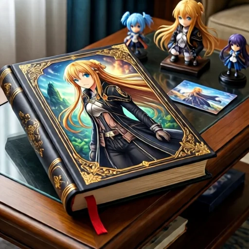 Книга с концепт-артами Sword Art Online