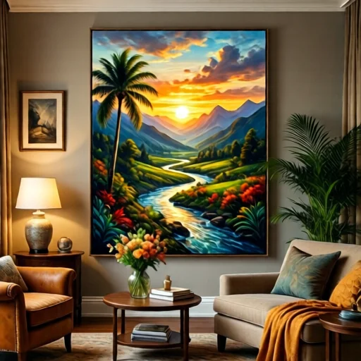 Оригинальная арт-работа от местного художника