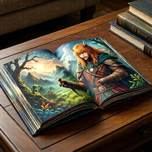 H2: Тематический арт-бук по Vinland Saga