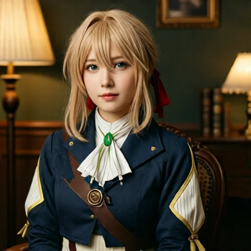H2: Реквизит со съемок Violet Evergarden