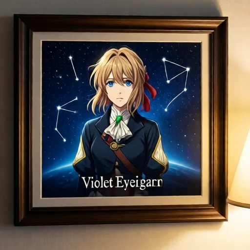 H2: Персонализированная карта звездного неба на дату просмотра Violet Evergarden