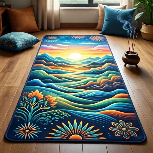 Персонализированный медитационный коврик