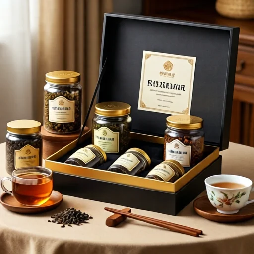 Персоналізований подарунковий набір для чаю
