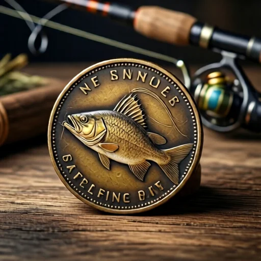 Инвестиция: антикварная рыболовная монета