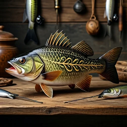 На память: кастомный рыболовный артефакт