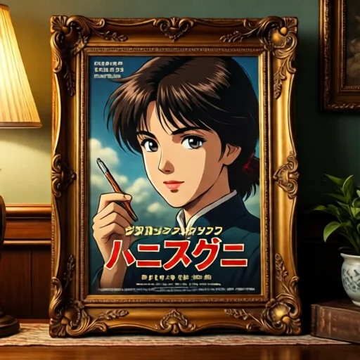 Антикварний постер з перших показів аніме