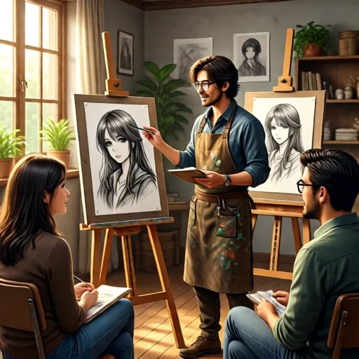 Курс рисования аниме с профессиональным художником