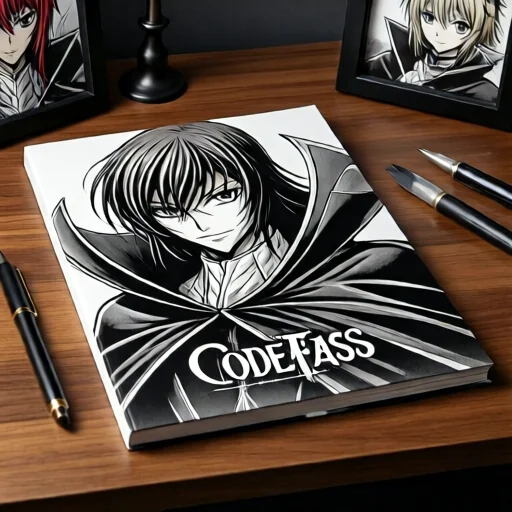 Оригинальная манга Code Geass с автографом автора
