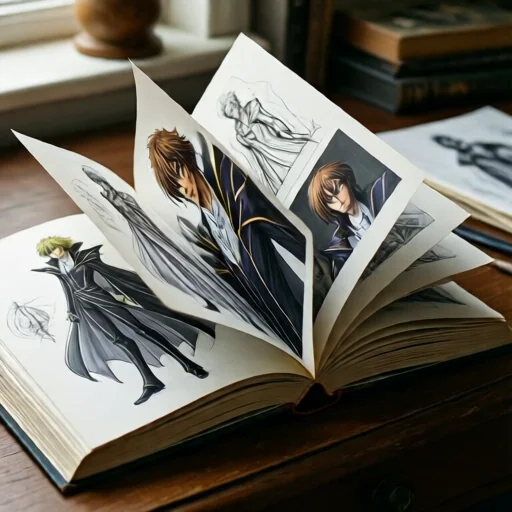 Артбук с концепт-артом Code Geass