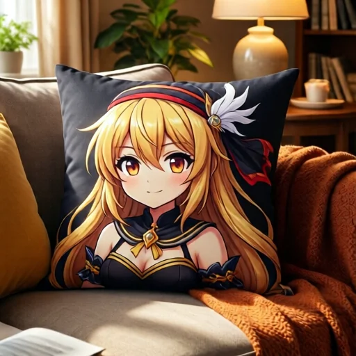 Персонализированная подушка с персонажами Konosuba