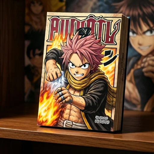 Оригінальна манга Fairy Tail з автографом автора
