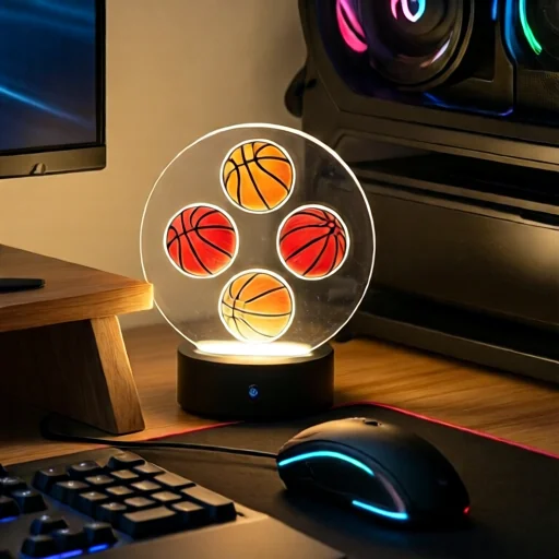 Нишевый гаджет: LED-лампа с символикой Kuroko no Basket