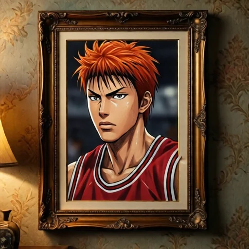 Антикварный постер Kuroko no Basket