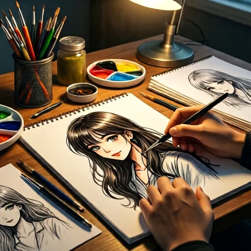 Мастер-класс по рисованию аниме-фигур