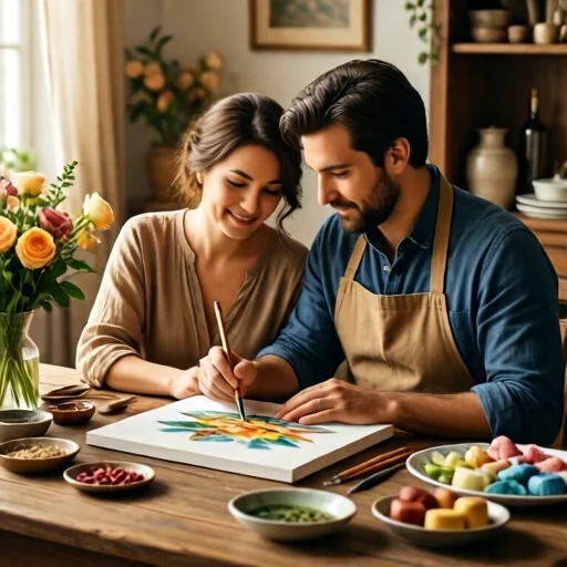 Совместный опыт на романтическом мастер-классе