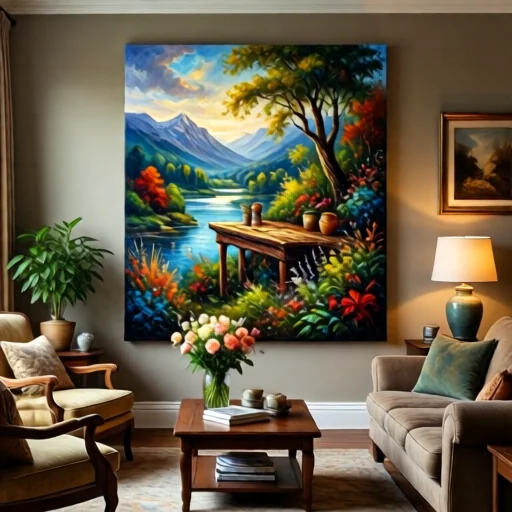 Авторская работа - картина для их дома