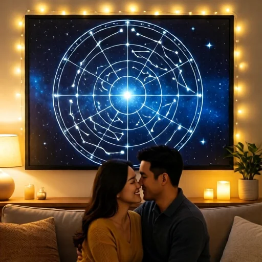 Кастомная карта звездного неба