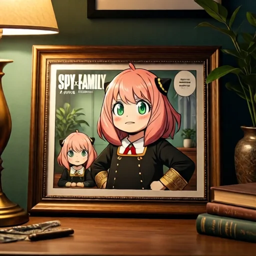 H2: Оригінальна сторінка манги Spy x Family
