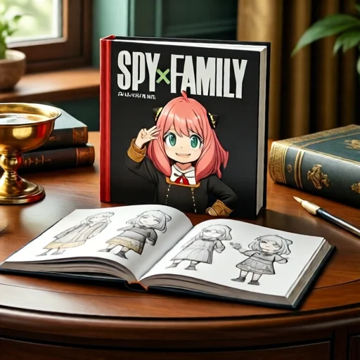 Артбук Spy x Family: концепти та ескізи