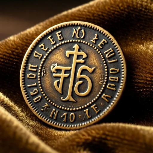 Инвестиция: антикварная монета с религиозной символикой