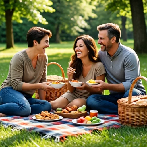 Эмоция: организуйте семейный пикник