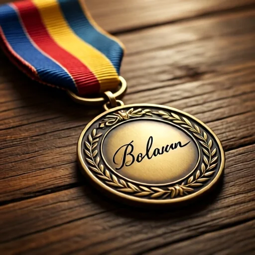 Символическая медаль с личным написанием