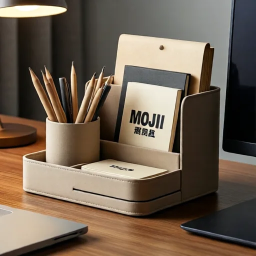 Настольный органайзер для канцелярии от Muji