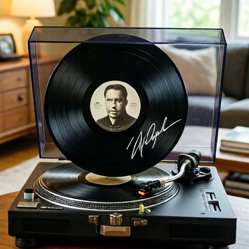 Лимитированное издание пластинки с автографом