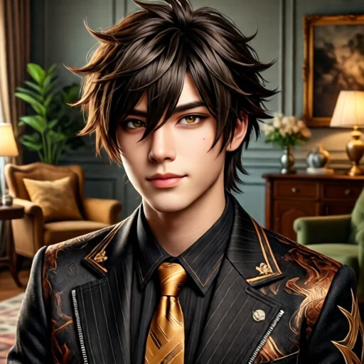 Персонализированный арт-портрет в стиле аниме