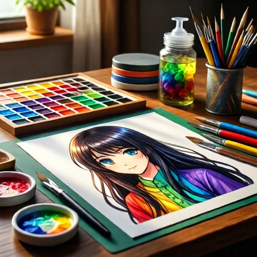 Мастер-класс по созданию аниме персонажей