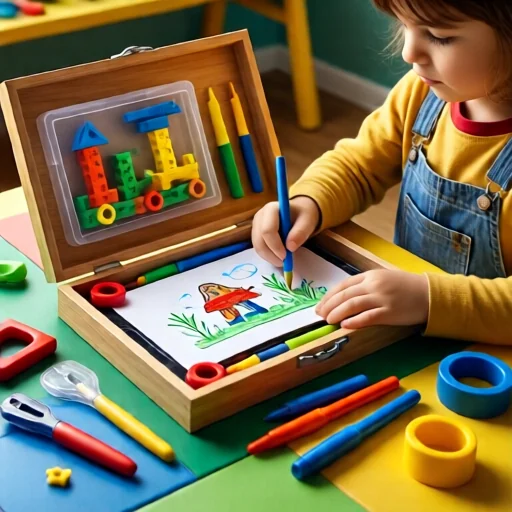 Спеціальний набір для творчості: малювання та конструювання