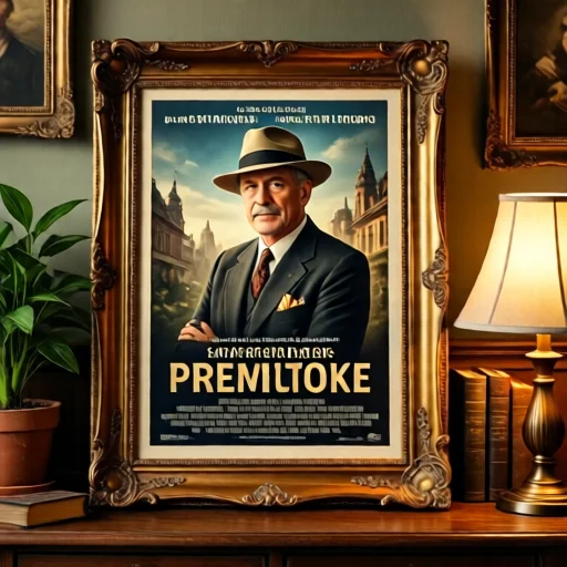 Антикварний постер з першого показу фільму