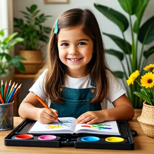 Ексклюзивний набір для малювання з еко-матеріалами