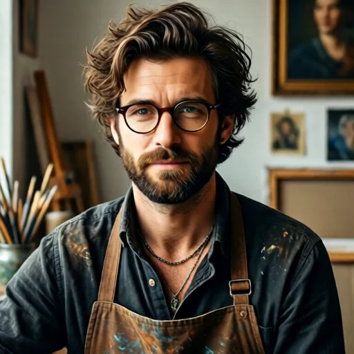 Кастомний арт-портрет художника