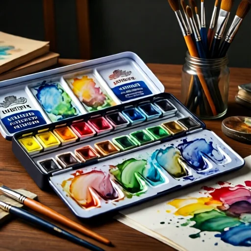 Набор профессиональных акварельных красок Winsor & Newton