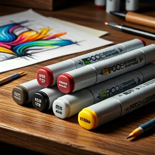 Набор профессиональных графических маркеров Copic